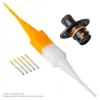 ASX,5 WAY,SKT,FLG,C KEY,ORANGE - ASX002-05SC-HE
