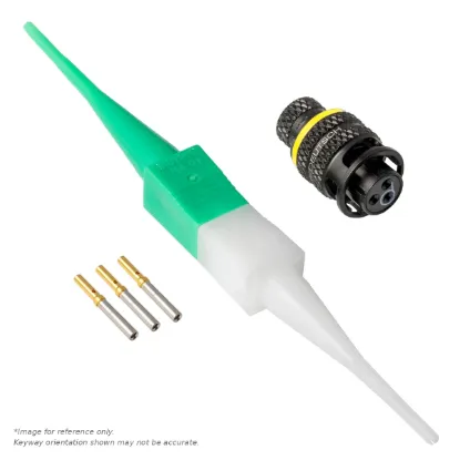 ASX,3 WAY,PLG,SKT,A KEY,YELLOW - ASX602-03SA-HE
