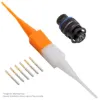 ASX,6 WAY,PLG,SKT,B KEY,BLUE - ASX602-06SB-HE